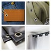 QUARKZMAN 20 Sets Eyelets with Washers 1 Inch Iron Eyelet