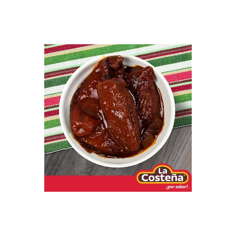 La Costeña Chipotle Peppers in Adobo Sauce - Smoked Spicy