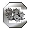 South Carolina Decal (SIL C GAMECOCK DECAL (3''4''6''12''), 6 in)