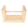 Horizontal Yarn Holder 20cm Spindle Length Increase Speed DIY Wooden