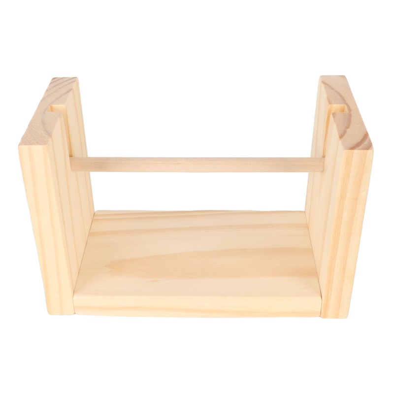 Horizontal Yarn Holder 20cm Spindle Length Increase Speed DIY Wooden