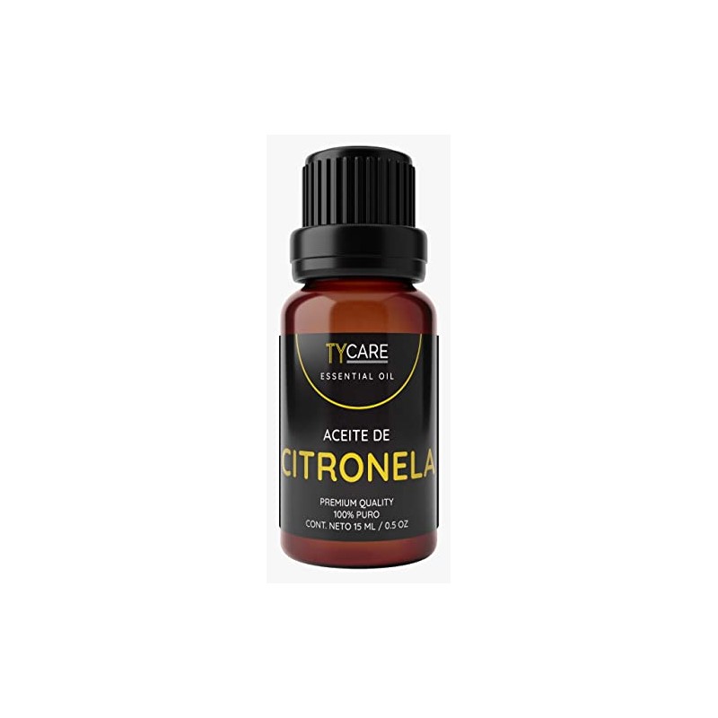 Aceite Esencial de Citronela (Cymbopogon Nardus) - 100% PURO PREMIUM
