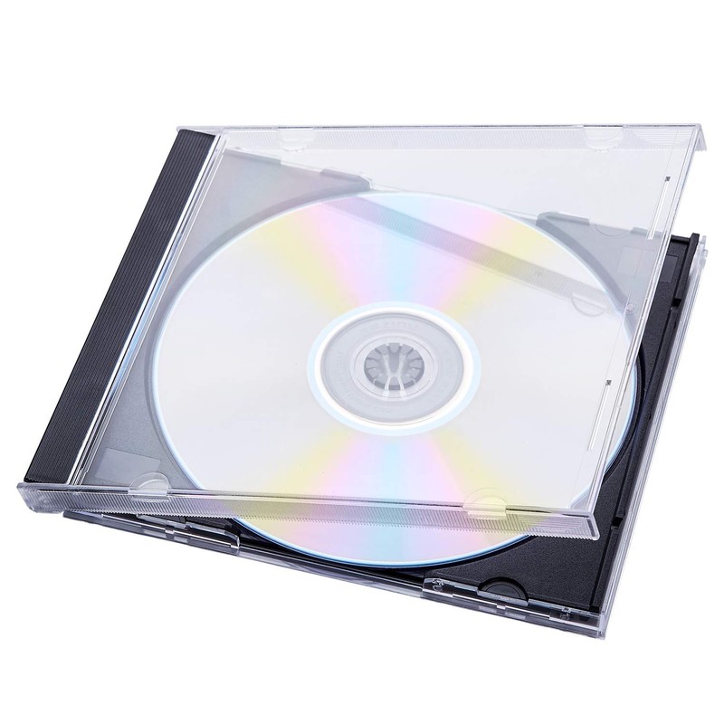 Progo® 10.4 mm Standard Single Clear CD Jewel Case with