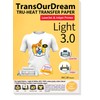 TransOurDream Iron on Heat Transfer Paper for Light T Shirts