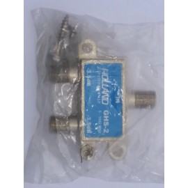 Holland 2-WAY CABLE TV ANTENNA POWER PASSING SPLITTER 5 - 1002 MHz Holland Electronics