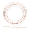 Zerodeko 2pcs Bare Copper Wire Flexible Conducting Wire for Crafts