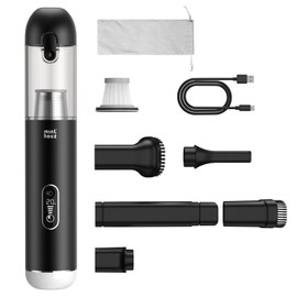 Car Vacuum Portable Cordless - 20000PA High Power Handheld Vacuum with LED Display, 2.5H Fast Charging Up to 45 Mins of Runtime, Hand Vac Cordless Rechargeable for Car Home Corner Cabinet
