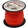 Pepperell 1.9mm Parachute Cord, 100-Feet, Neon Orange