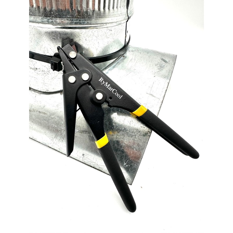 RyMarCool Cable Tie Tensioning Tool Durable Steel, Comfortable Handles, For