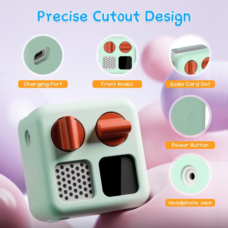 PROfezzion Silicone Case for Yoto Mini Player, Yoto Mini Jacket