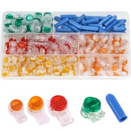 XINTAIHELE Telephone Wire Connector Kit 210PCS K1-UY/K2-UR/K3-UR2/K5/B Data Phone Wire Crimp Terminal Connectors Assortment Waterproof