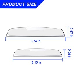 KHGUZ 4PCS Car Side Door Edge Guards, Anti-Collision Vehicle Door Protection Trim Strip, Self Adhesive Scratch Resistant Auto Protective Accessories, Universal for Sedan, Truck, SUV（White）