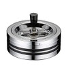 Penguin Tabletop Ashtray Chrome Line II Rotating Ashtray Large