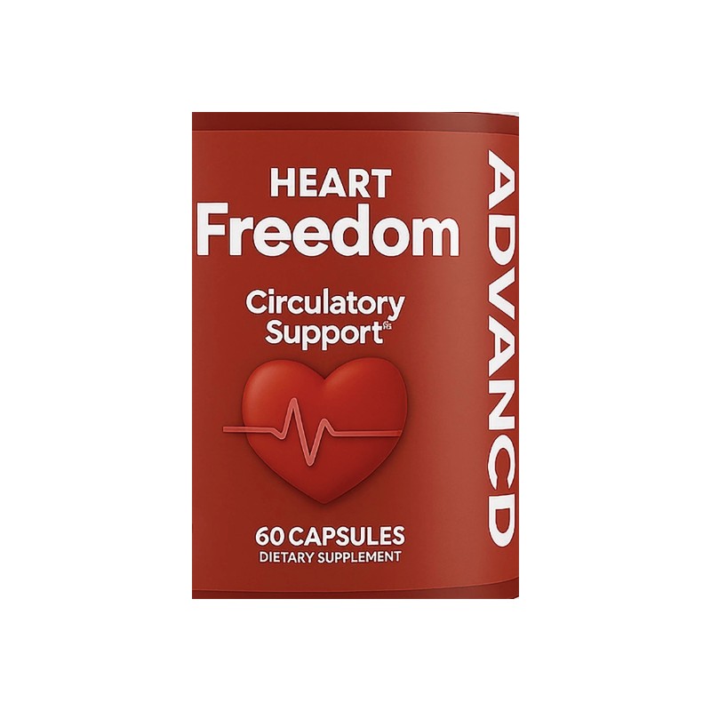 Heart Freedom Circulatory Support Dietary Supplement 60 Capsules Heart Freedom