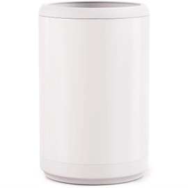 Maars Standard Can Cooler for Beer & Soda | Stainless Steel 12oz Beverage Sleeve, Double Wall Vacuum Insulated Drink Holder - Gloss White