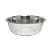 TrueCraftware- 15" Stainless Steel Chinese Colander with 2.0 mm Holes-