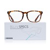 C Compressa Blu-V Specs Blue Light Blocking Glasses (Brown)