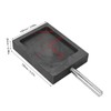 Graphite Casting Mold Metal Ingot Mold Crucible with Handle for