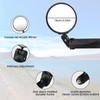 YISUGOOC 2 Pair Bike Mirror With Bike Bell 360° Adjustable