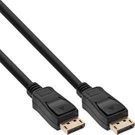 InLine® 10m Gold Plated Contacts Display Port Cable - Black