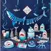 Shark Party Chomp Beverage Napkins, 16 ct