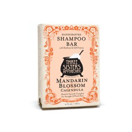 Three Sisters Apothecary Daily Solid 4.75 oz. Shampoo Bars (Mandarin Blossom and Calendula)