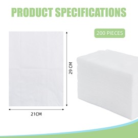 Chovbe 100 Pcs Dry Sweeping Cloths Pads, Compatible with Flash Speed Mop Refill Wipes Disposable Duster Refills Floor Wipes Duster Refills for Floor Wood Tile Mopping and Cleaning