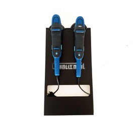 chanllenwil Wall Mounted Polisher Holder, Car Buffer Rack, Detailing Organizer for Polishing Machine- Two Polisher Station