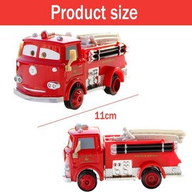 Lightning Cars Toys Fire Engine,Cars Rescue Vehicle Toys, Cars Fire Die-Cast Cars Kids, Alloy Racing Model, For Kids Boys And Movie Fans Gift Birthday