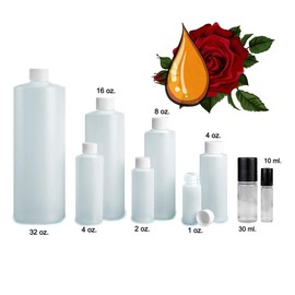Amber Rose Fragrance Oil | Uncut | Ready to Add Into Lotion, Soap, Body Butter, & More - Size: 1/3 oz. (10 ml.) Roll On