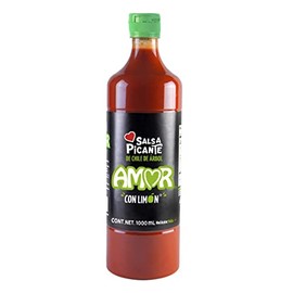 Amor Hot Sauce with Lemon 33 Oz ( Pack of 2 )