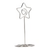 20PCS Desk Memo Clips Table Number Holder Star Shape Metal