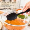 Plentur High Heat Flexible Silicone Spoon Spatula - 10.4in Seamless