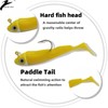 Bestac Soft Fishing Lures Jig Head Lures Plastic Swimbaits with