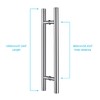 TOGU TG-6012 1200mm /48 inch SUS 304 Stainless Steel Door