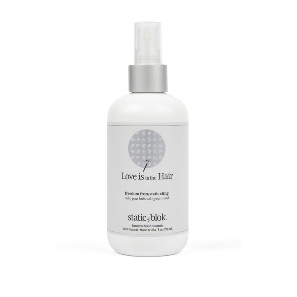 Static Blok Anti-Static Spray for Hair - Instantly Eliminate Static