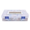 1450Pcs Metal Film Resistor Kit 145 Values Assortment 1~1MΩ 1/4W