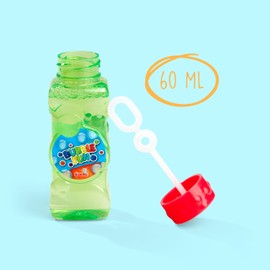 Simba - Bubble Fun 5 Tubetti Bolle 60 ml, per bambini a partire dai 3 anni, 107286184
