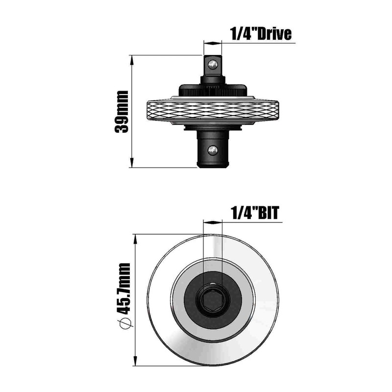 VÄRMA Dual-Drive Palm Ratchet Set (2Pcs) – Compact 1/4" Micro