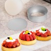 Eonenomi Mini Tart Pans with Removable Bottom Set of 4,