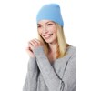 Style Republic Women’s Ribbed Beanie, 100% Cashmere, Soft & Stretchy,