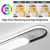 Naroume 4Ft Modern Hallway Ceiling Lights, 6500K Acrylic Linear Ceiling