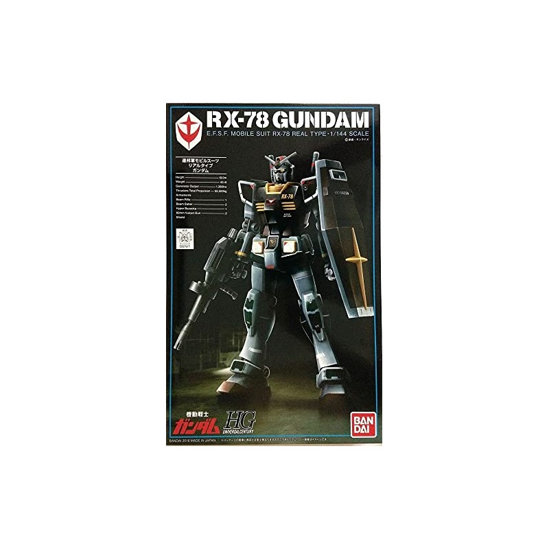 HGUC 1/144 Mobile Suit Gundam 21st CENTURY REAL TYPE VER.