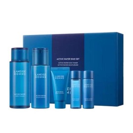 Gel Type Lotion Laneige Homme Active Water Men's Skin Lotion 2 Set