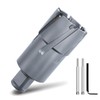 GRIXLEN 1-3/8" x 2" Annular Cutter with Weldon Shank,Carbide Tip