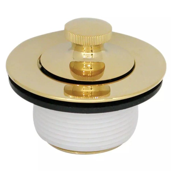 Thrifco Plumbing Lift And Turn Bath Tub Drain Trim Stopper