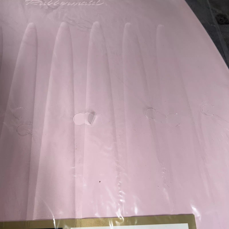 Rubbermaid Vintage Rubbermaid Kitchen Drainboard Mat Pink No. AO-1142 NOS