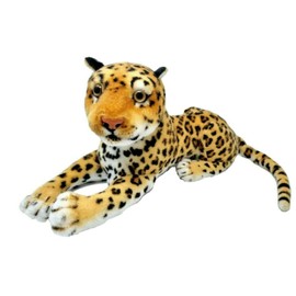 Deluxe Paws Big Cats Wild Realistic Plush, 40 cm, Leopard