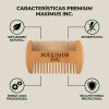 Peine De Barba Y Bigote Funda Para Barba Bigote Y