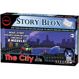 E-Blox Stories Blox Builder - The City LED Light-Up Building Blocks Stories Toy